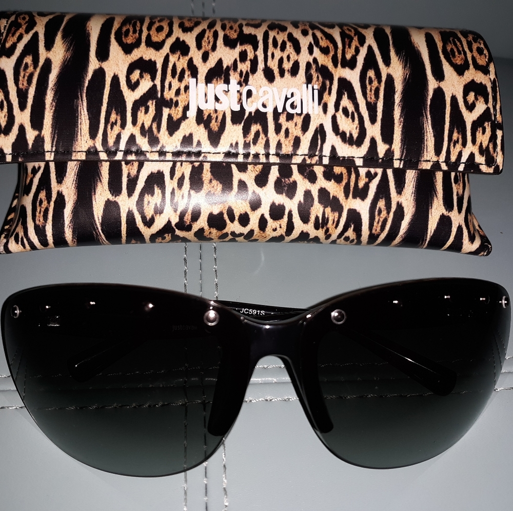 CAVALLI Chic! Studded Sunglasses